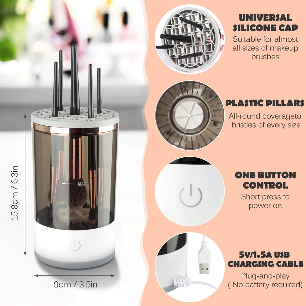 Electric Makeup Brush Cleaner 