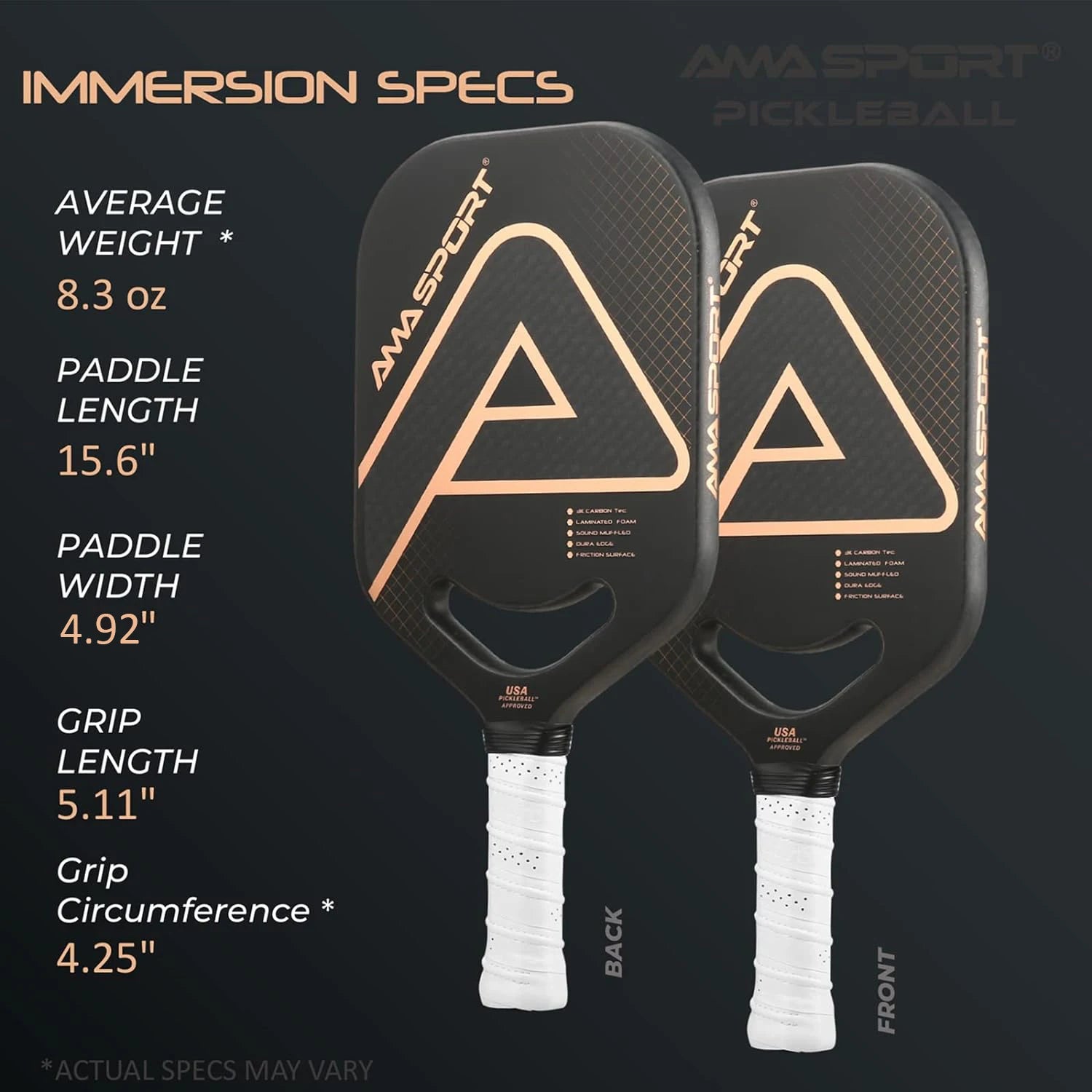 Carbon Pickle Ball Paddle