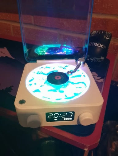 Waves Vinyl Player Bluetooth Speaker