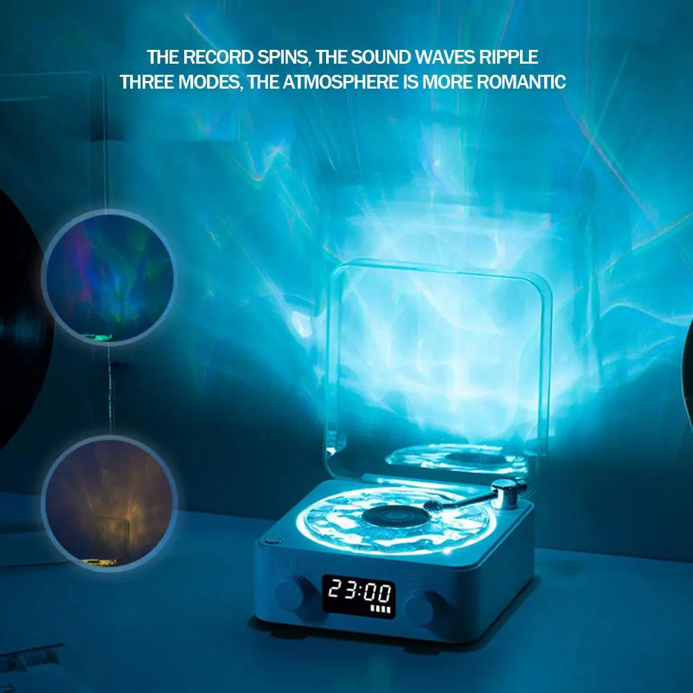 Waves Vinyl Player Bluetooth Speaker