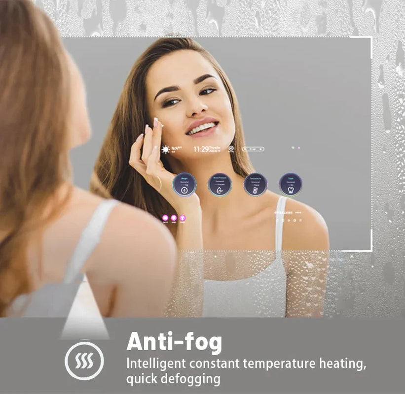 Touch Screen Smart Bathroom Mirror